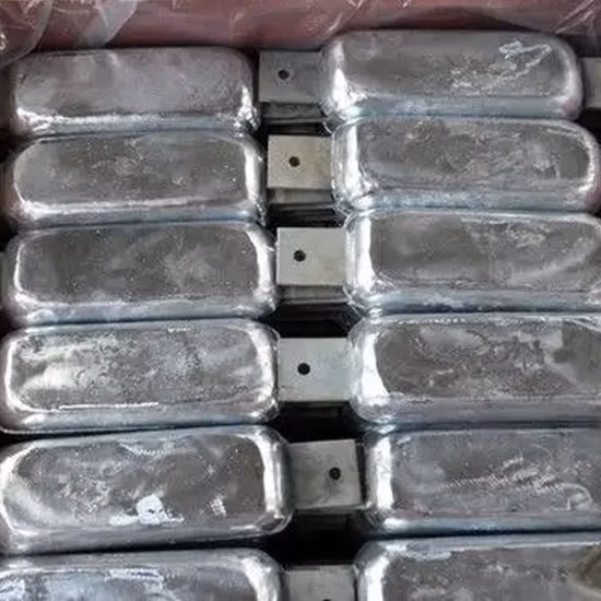 Fornecimento de fábrica ânodo de proteção catódica zinco magnésio ânodos de alumínio