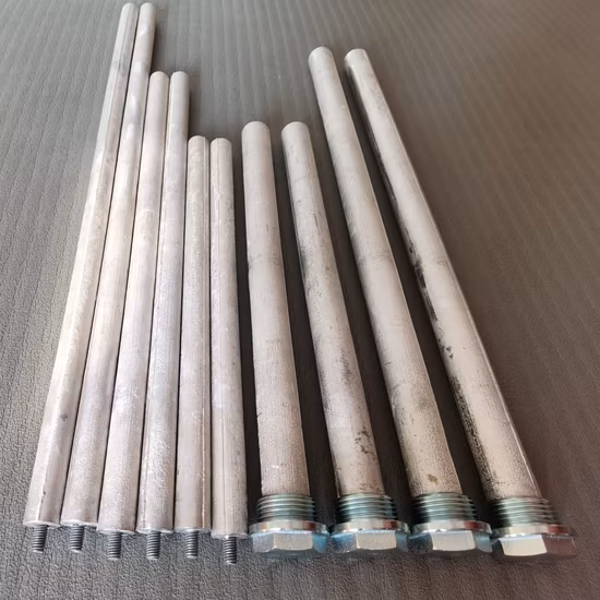 Fabricante chinês de ânodo aquecedor de água quente com haste de alumínio 1060 de maior qualidade para venda