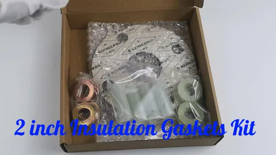 12in 1500lb ASME B16.5 Wn Rtj Proteção Catódica Flange Isolamento Kit Junta